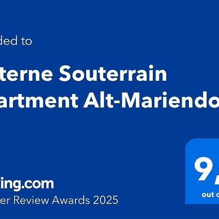 4 Sterne Souterrain Apartment Alt-Mariendorf Berlin Eksteriør billede